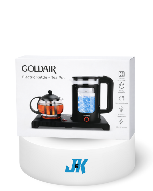 Goldair Electric Kettle 1.5L and Teapot Set 1L - JK Electronics