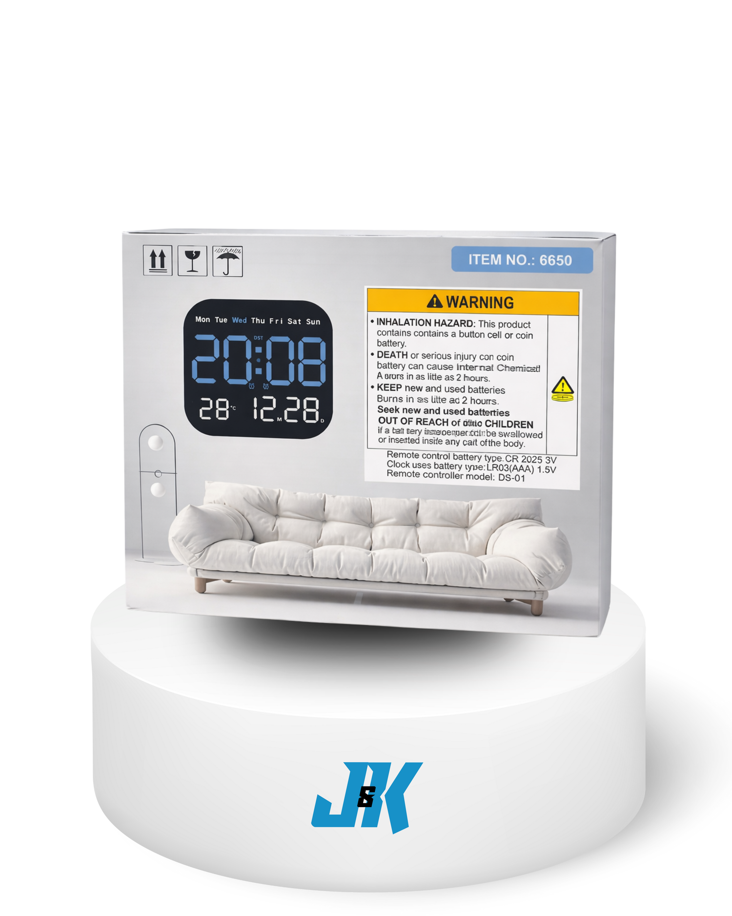 Alarm Clock 6650 - JK Electronics