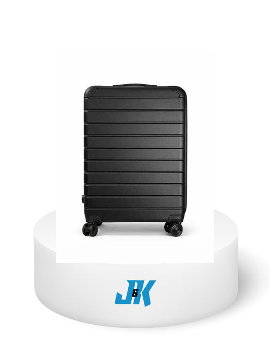 Black Hard Shell Spinner Suitcase Size Large - JK Electronics