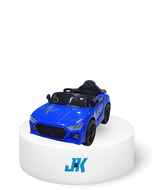 Kids Electric Ride-On Car Blue Audi Style - JK Electronics