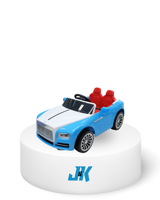 Kids Electric Ride-On Car Rolls-Royce Style Blue - JK Electronics
