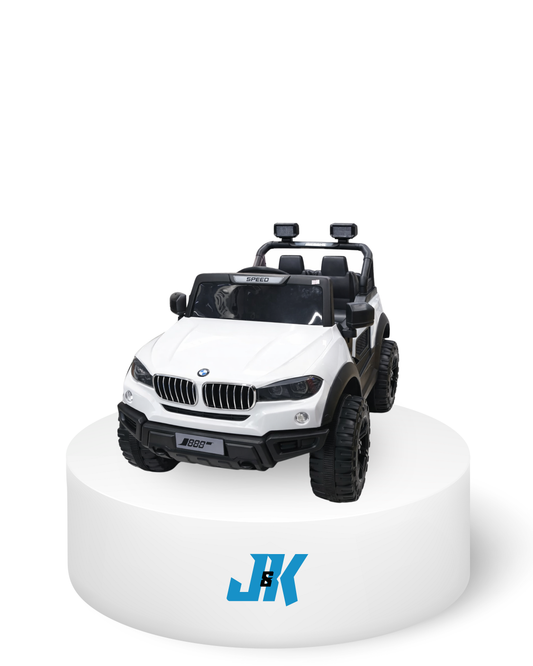 Kids Electric Ride-On SUV BMW Style White - JK Electronics