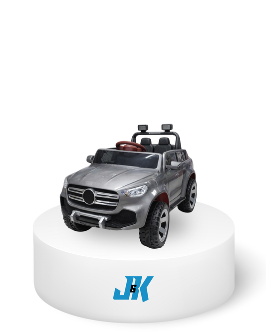 Kids Electric Ride-On SUV Mercedes Style Silver - JK Electronics