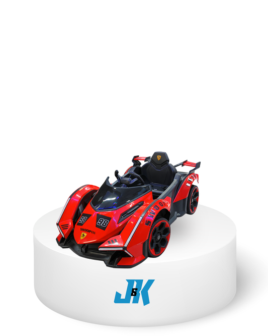 Kids Electric Ride-On Racing Car Red Ferrari Style - JK Electronics
