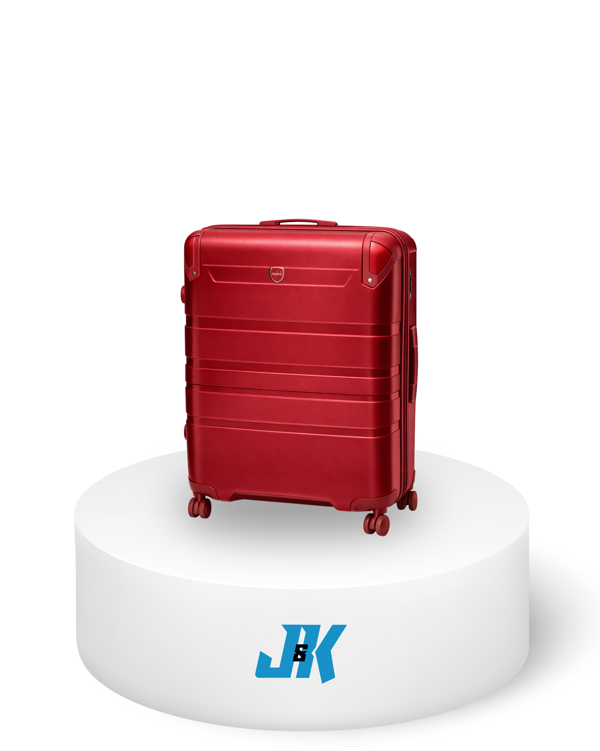 Hard Shell Suitcase Red Modern Extra Large - JK Electronics