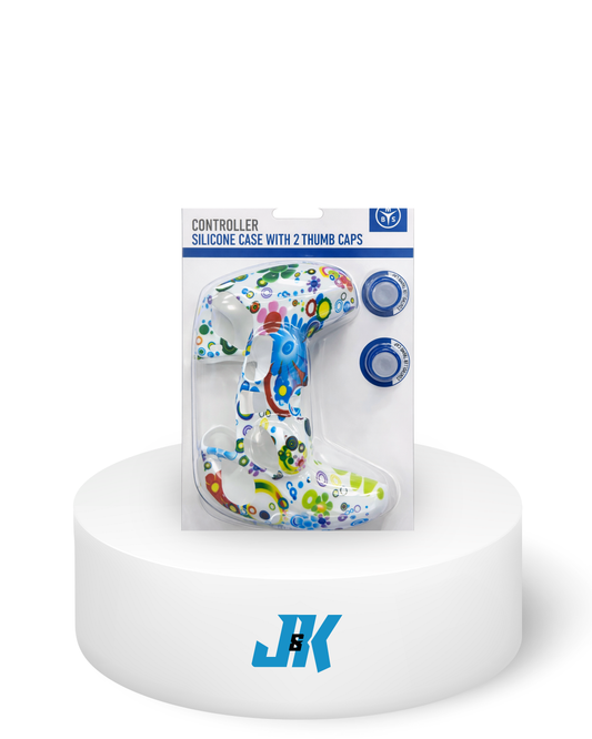 PS5 Controller Silicone Case with 2 Thumb Caps - JK Electronics