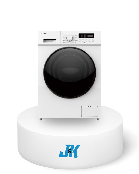 Goldair Front Load Washing Machine White - JK Electronics