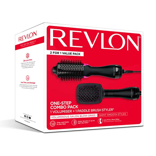 Revlon One-Step Combo Pack 2 For 1 Value Pack - JK Electronics