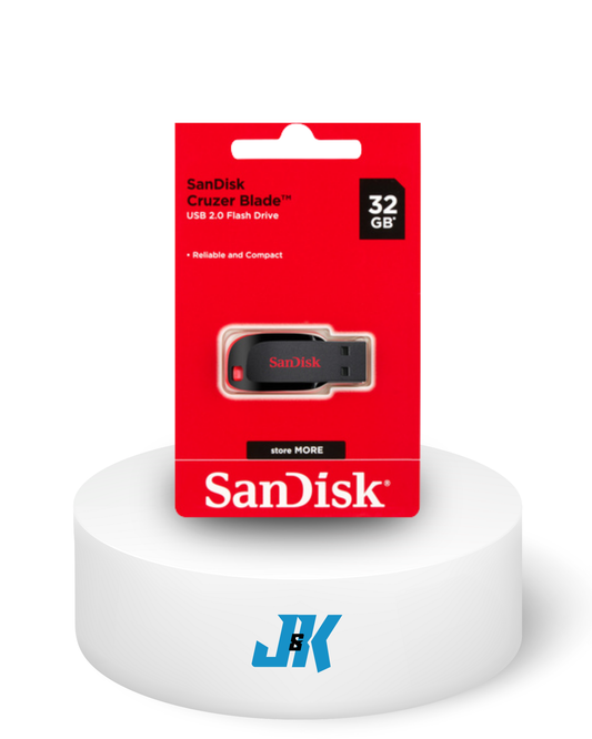 SanDisk Cruzer Blade 32GB USB Flash Drive - JK Electronics