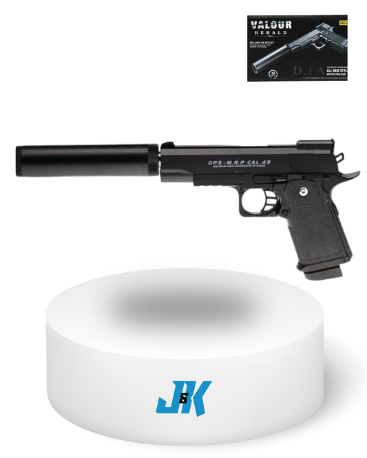 Valour Herald D.1 Airsoft Gun with Silencer - JK Electronics